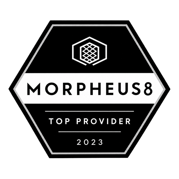 InMode Top Morpheus8 Provider 2023 badge awarded to Muse MedSpa