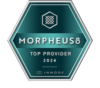 InMode Top Morpheus8 Provider 2024 badge awarded to Muse MedSpa